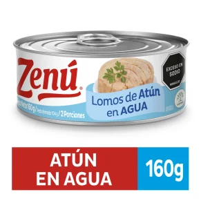 ATUN ZENU LOMITOS EN AGUA X 120 G