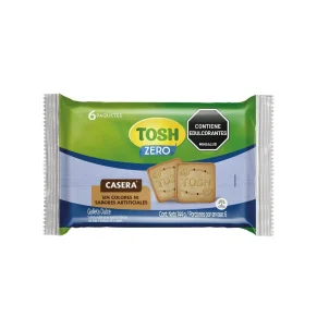 GALLETAS TOSH ZERO CASERA X 6 X 144G