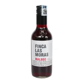 VINO LAS MORAS MALBEC X 187 ML